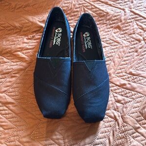 Bobs by Skechers Black Ballet Flats